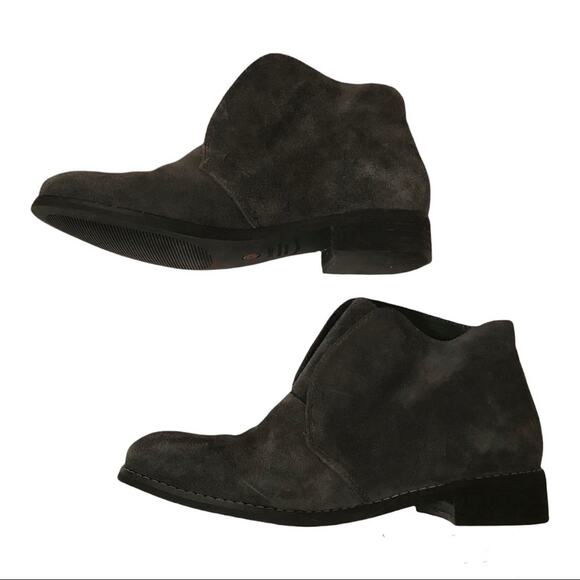Blondo Waterproof Verona booties in Dark Grey Suede - Picture 1 of 8